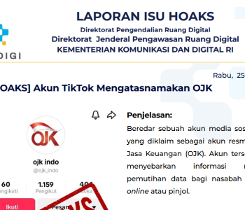 Isu Hoaks 25 Juni 2025