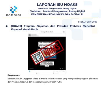 Isu Hoaks 7 Juni 2025
