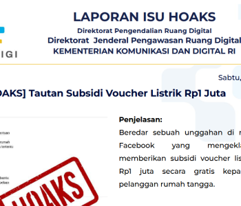 Isu Hoaks 12 Juli 2025