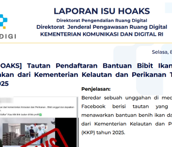 Isu Hoaks 8 Juli 2025