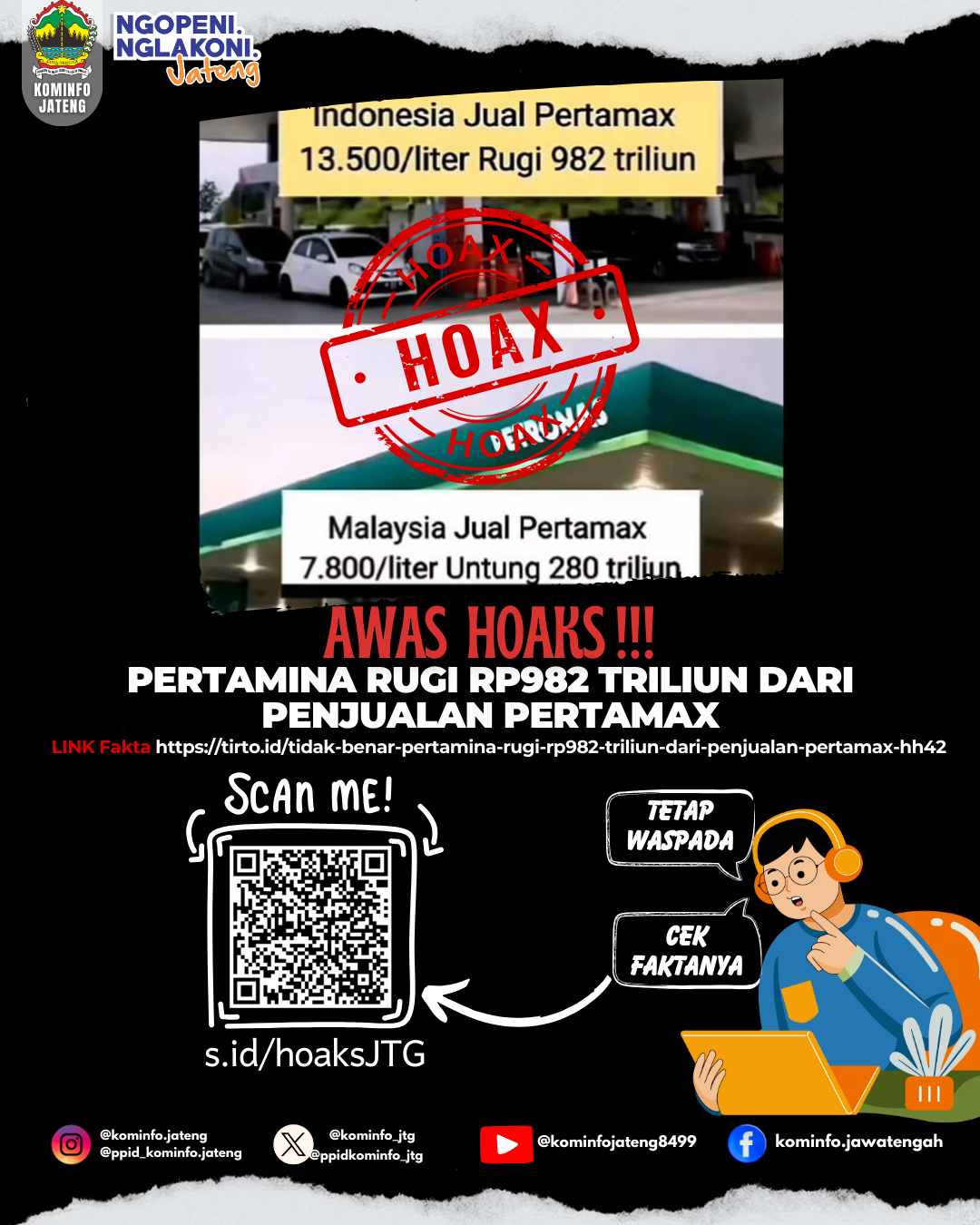 Isu Hoaks & Disinformasi 21 September 2025