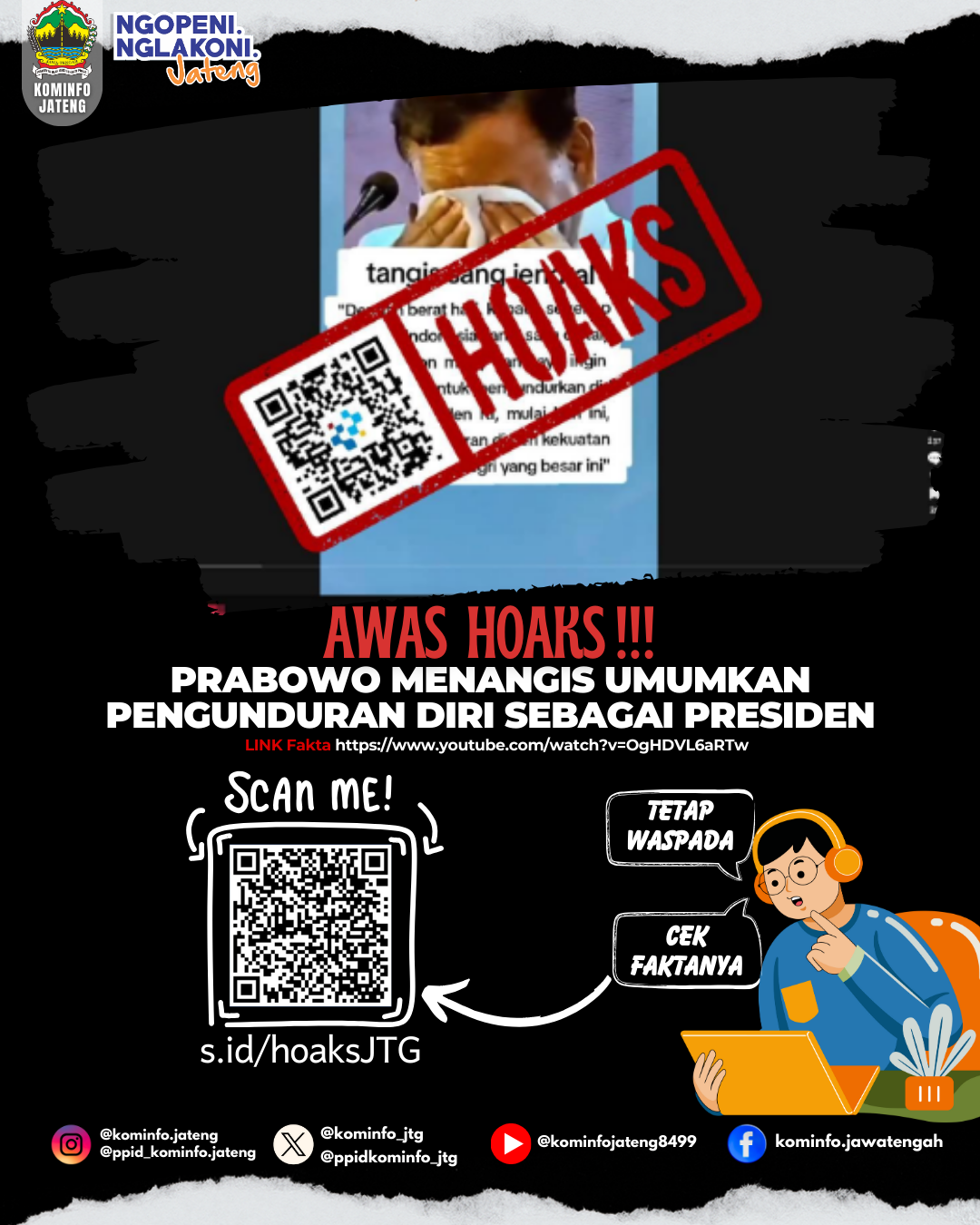 Isu Hoaks & Disinformasi 23 September 2025