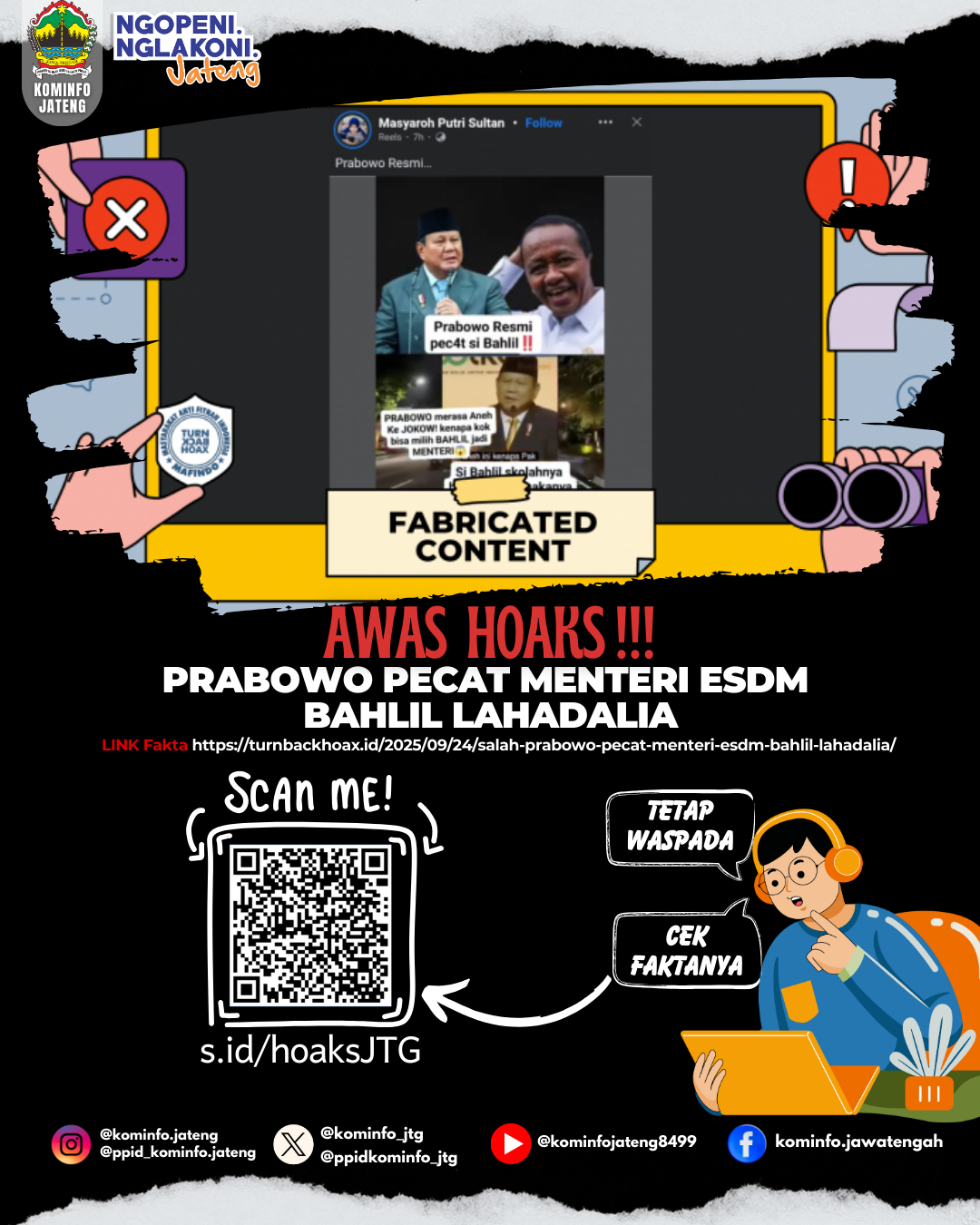 Isu Hoaks & Disinformasi 24 September 2025 (1)