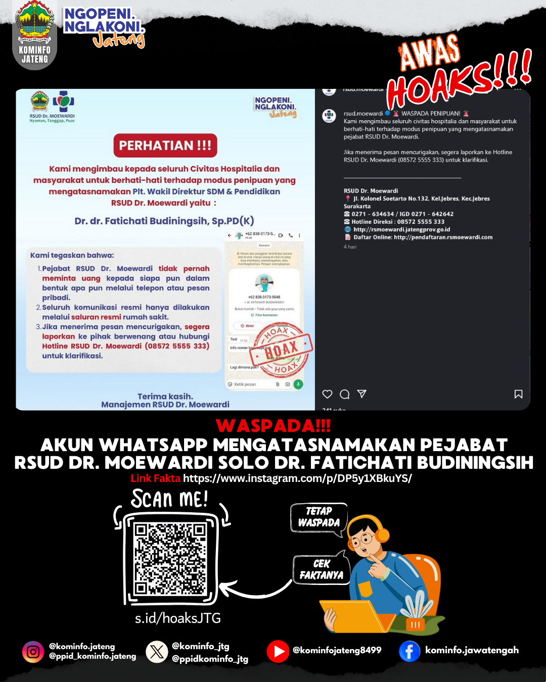 Isu Hoaks & Disinformasi 21 Oktober 2025 Grafis