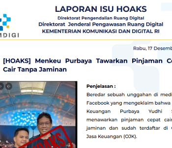 Isu Hoaks & Disinformasi 17 Desember 2025