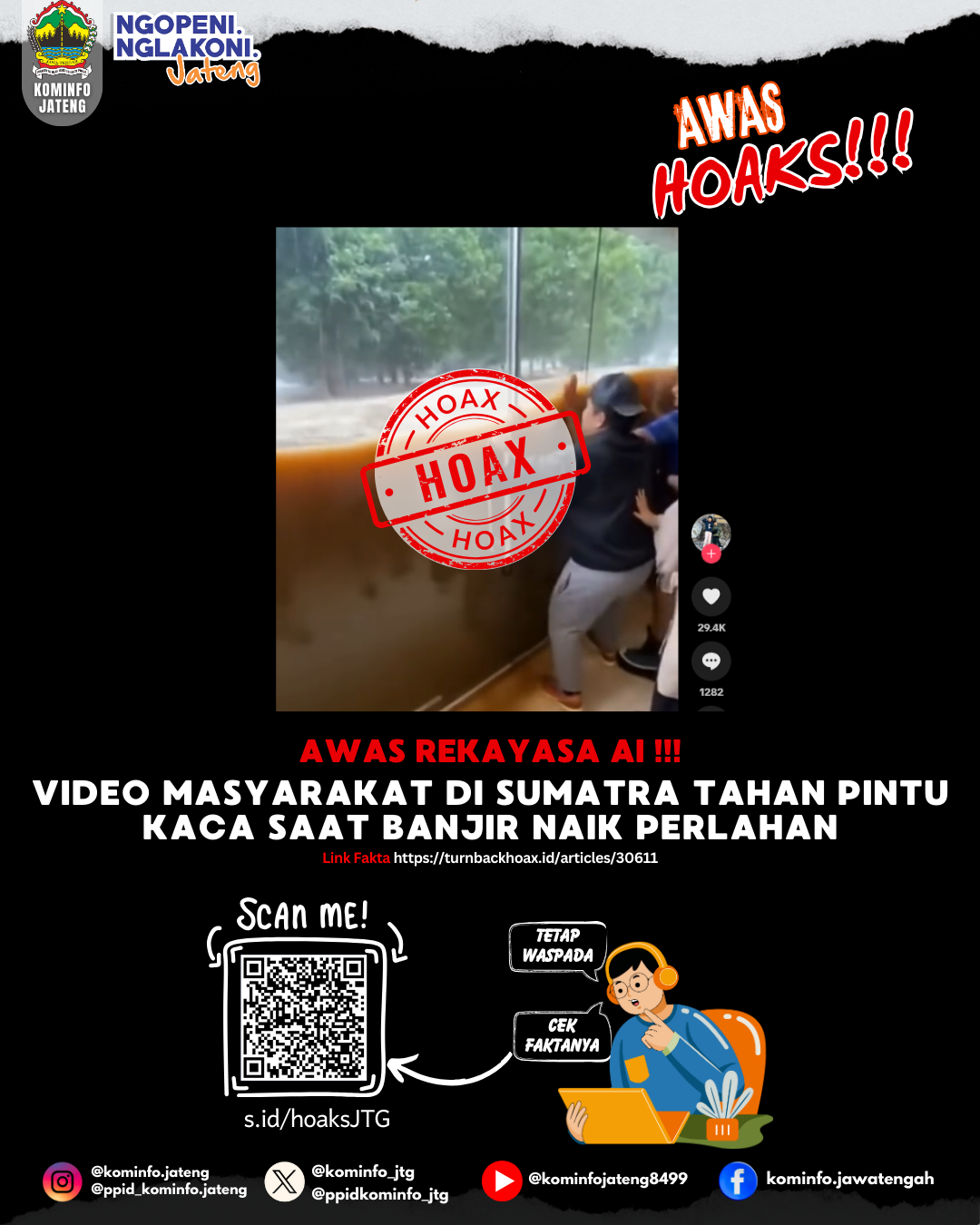 Isu Hoaks & Disinformasi 9 Desember 2025 Grafis