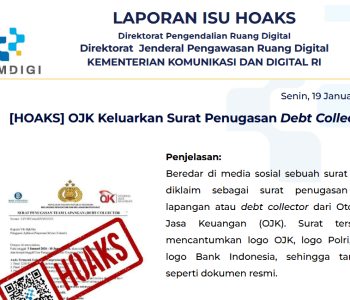 Isu Hoaks & Disinformasi 19 Januari 2026