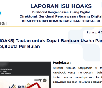 Isu Hoaks & Disinformasi 6 Januari 2026