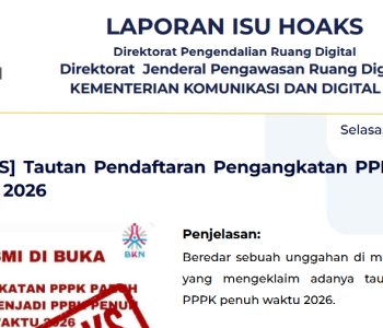Isu Hoaks & Disinformasi 10 Februari 2026
