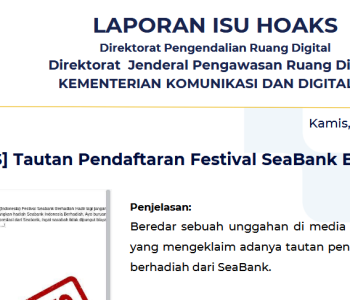 Isu Hoaks & Disinformasi 19 Februari 2026