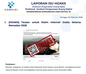 Isu Hoaks & Disinformasi 22 Februari 2026