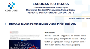 Isu Hoaks & Disinformasi 3 Februari 2026