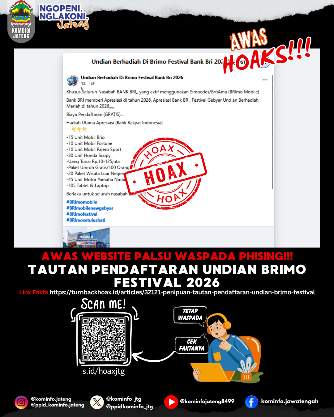 Isu Hoaks & Disinformasi 4 Februari 2026 Grafis