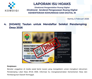 Isu Hoaks & Disinformasi 5 Februari 2026