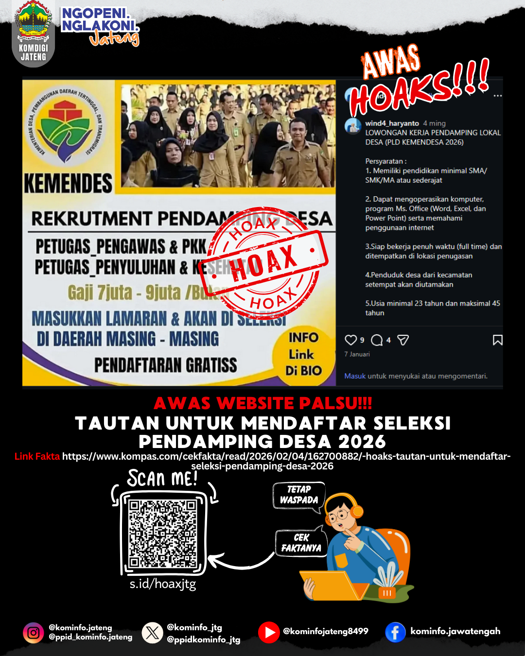 Isu Hoaks & Disinformasi 5 Februari 2026 Grafis