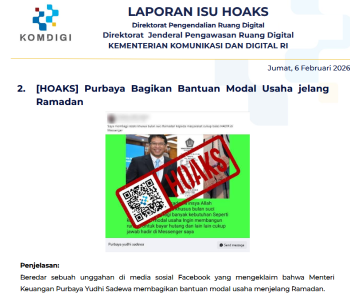 Isu Hoaks & Disinformasi 6 Februari 2026
