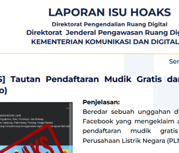 Isu Hoaks & Disinformasi 2 Maret 2026