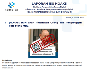 Isu Hoaks & Disinformasi 5 Maret 2026