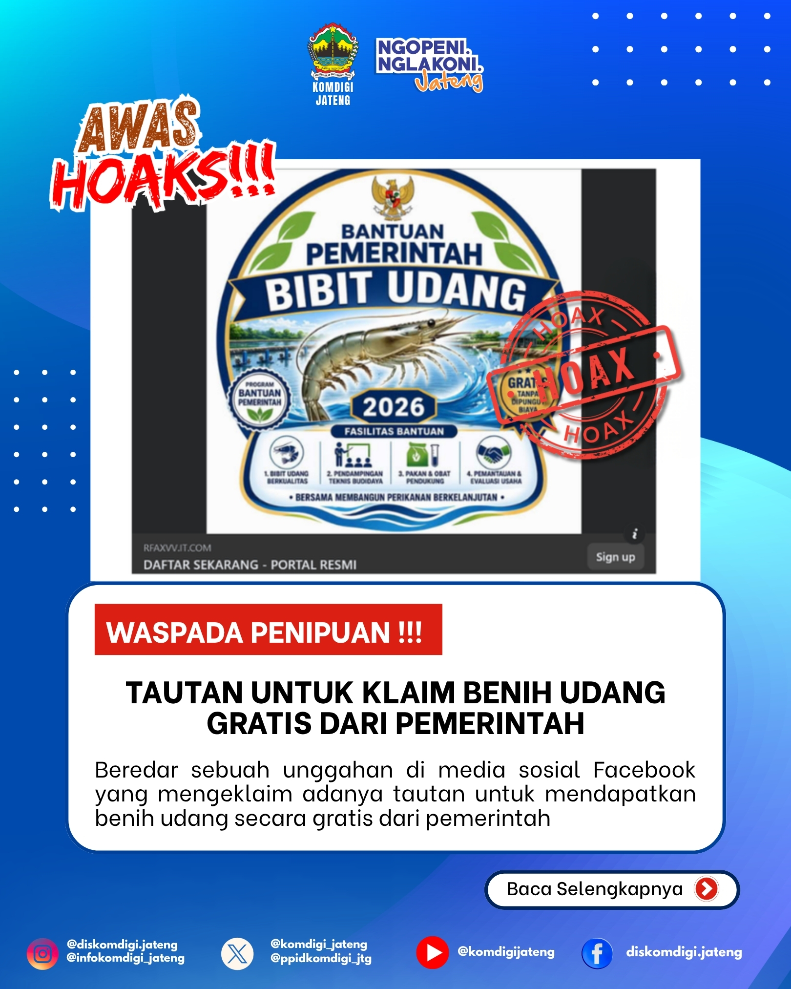 Isu Hoaks & Disinformasi 20 April 2026