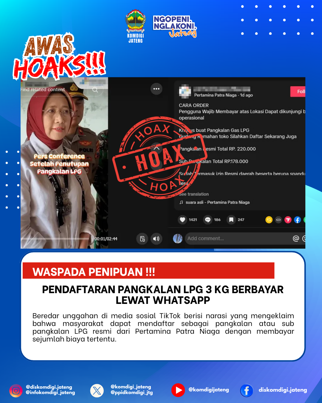 Isu Hoaks & Disinformasi 15 April 2026 Grafis