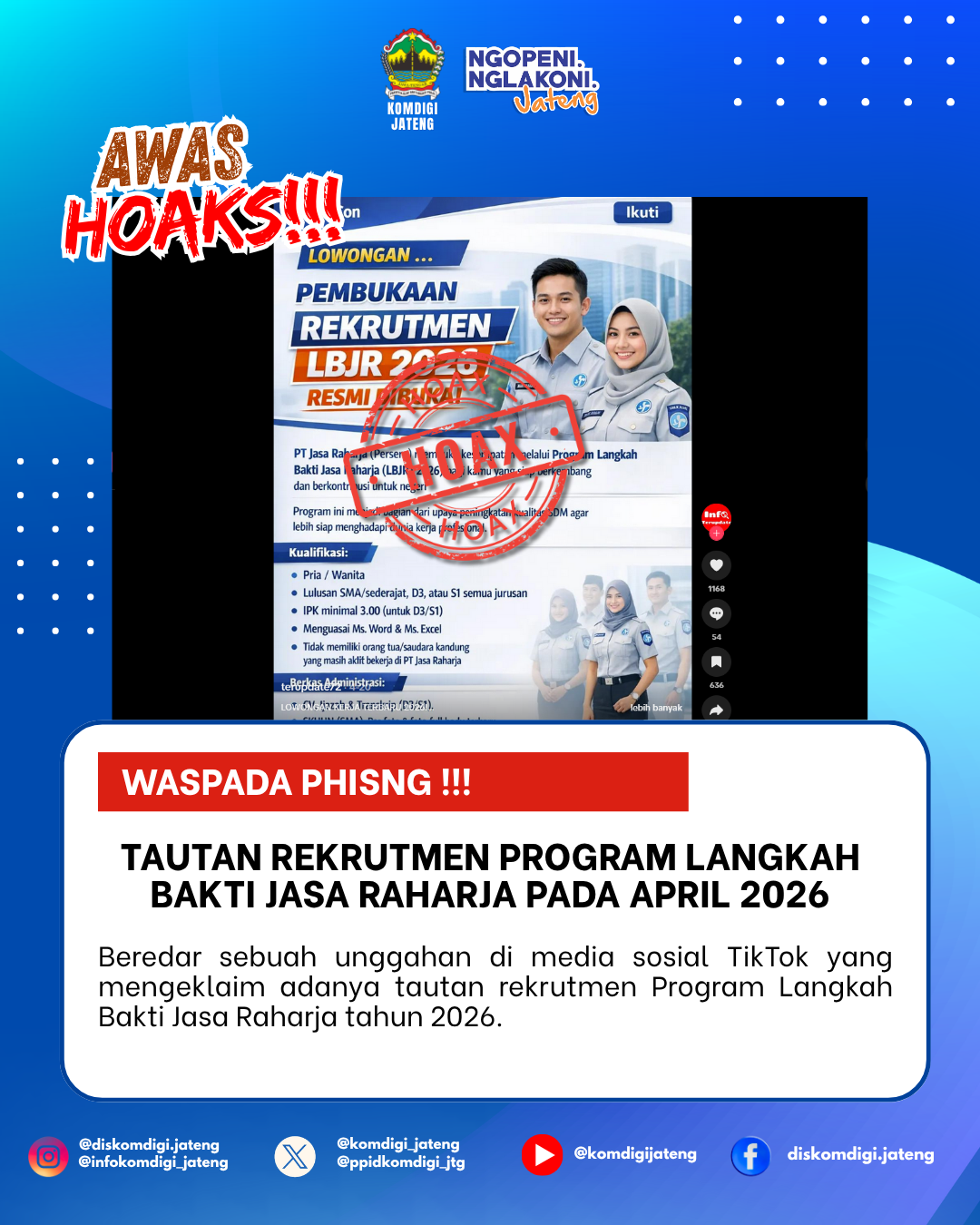 Isu Hoaks & Disinformasi 28 April 2026 Grafis