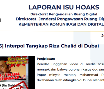Isu Hoaks & Disinformasi 1 Mei 2026