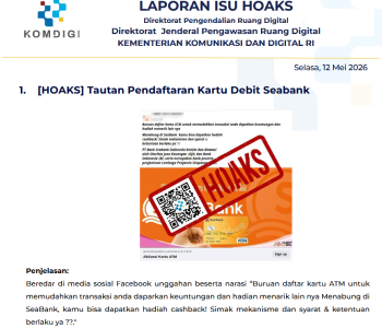 Isu Hoaks & Disinformasi 12 Mei 2026