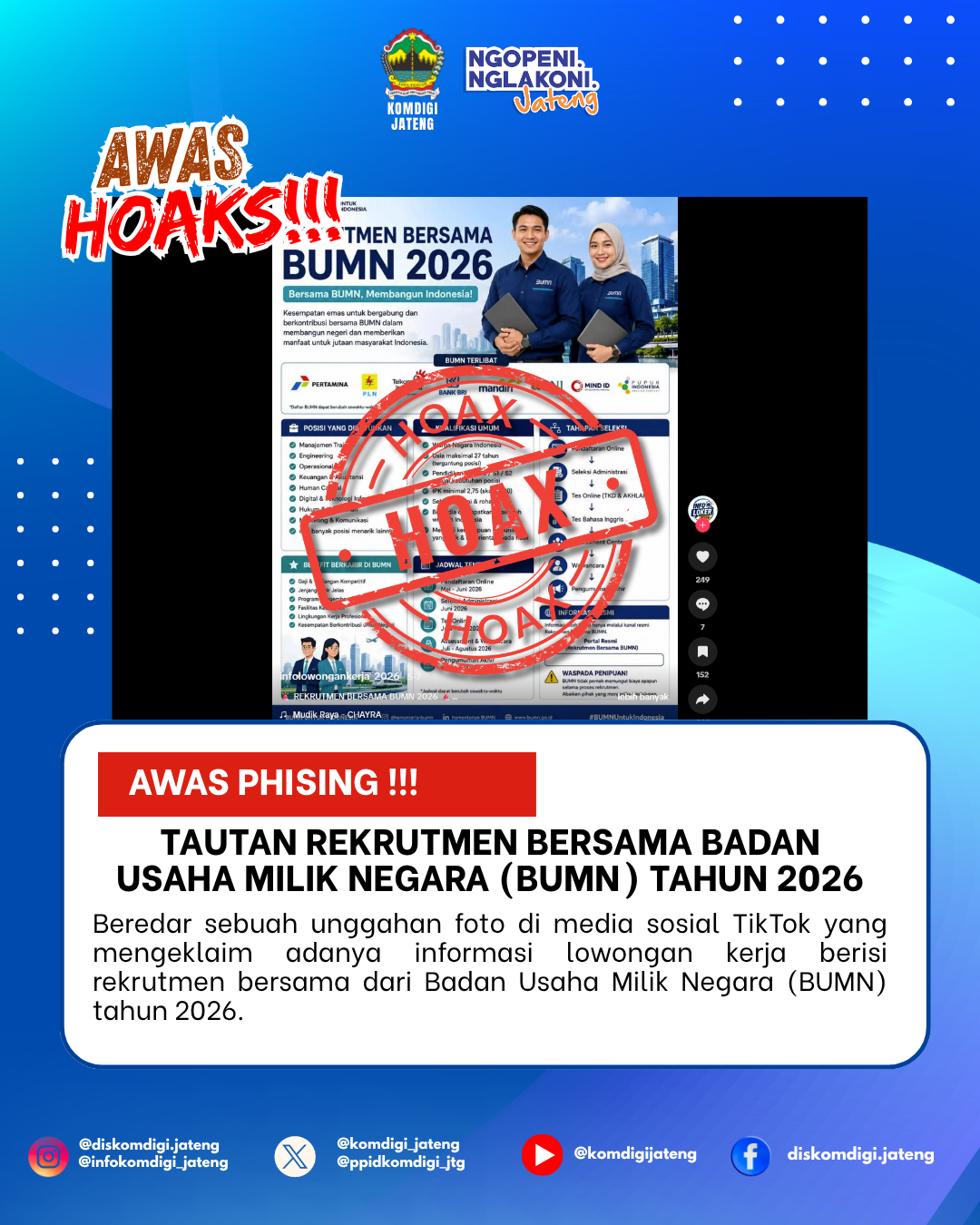 Isu Hoaks & Disinformasi 17 Mei 2026 Grafis