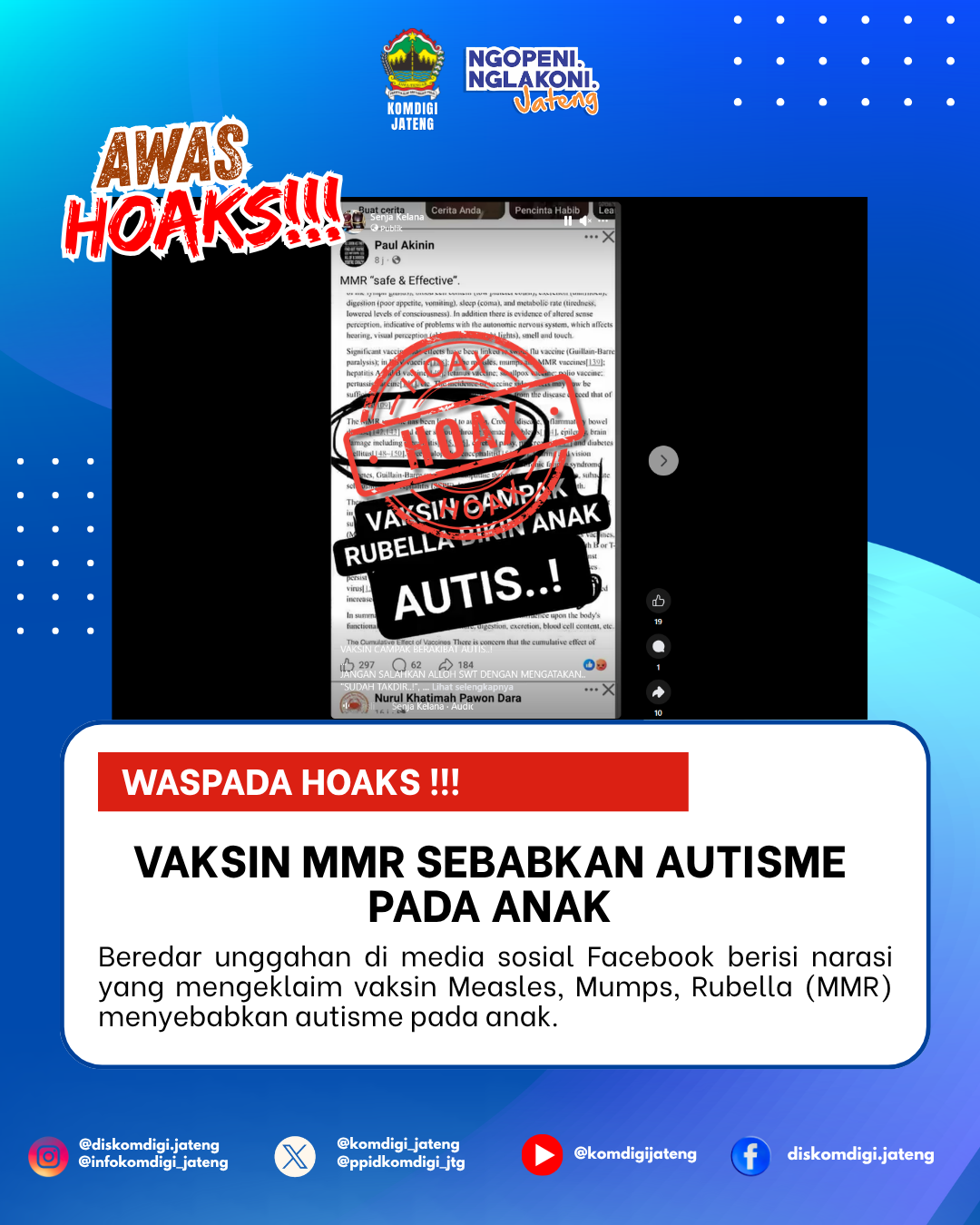 Isu Hoaks & Disinformasi 4 Mei 2026 Grafis