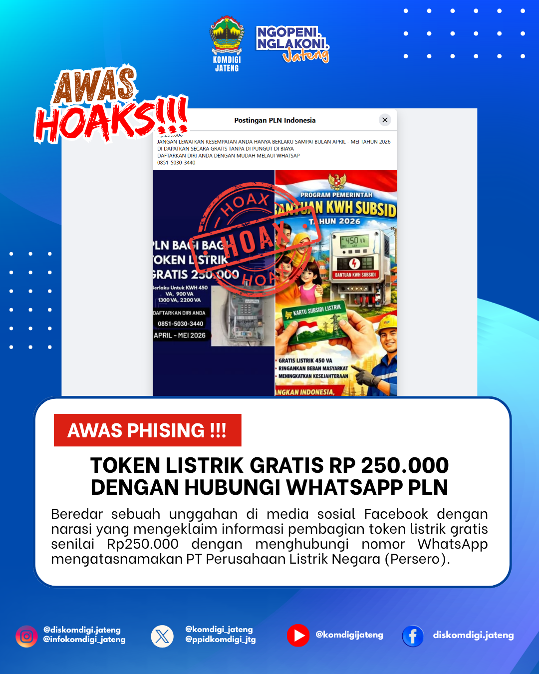 Isu Hoaks & Disinformasi 5 Mei 2026 Grafis