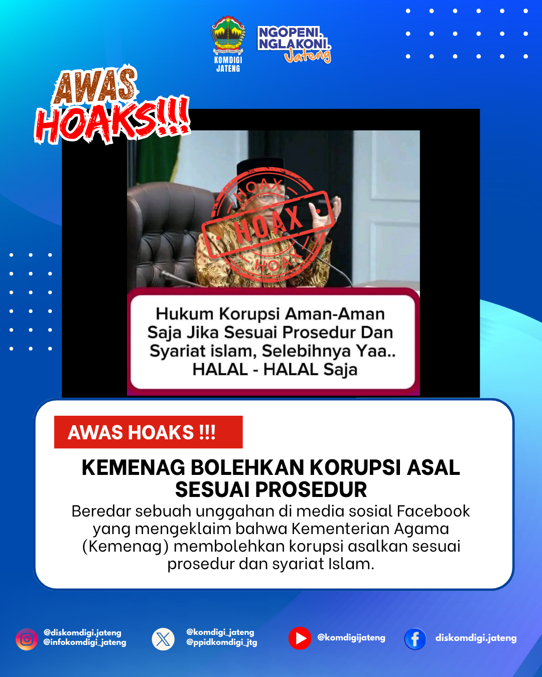 Isu Hoaks & Disinformasi 6 Mei 2026 Grafis