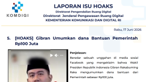 Isu Hoaks & Disinformasi 17 Juni 2026