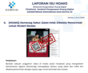Isu Hoaks & Disinformasi 2 Juni 2026