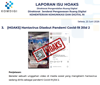 Isu Hoaks & Disinformasi 23 Juni 2026