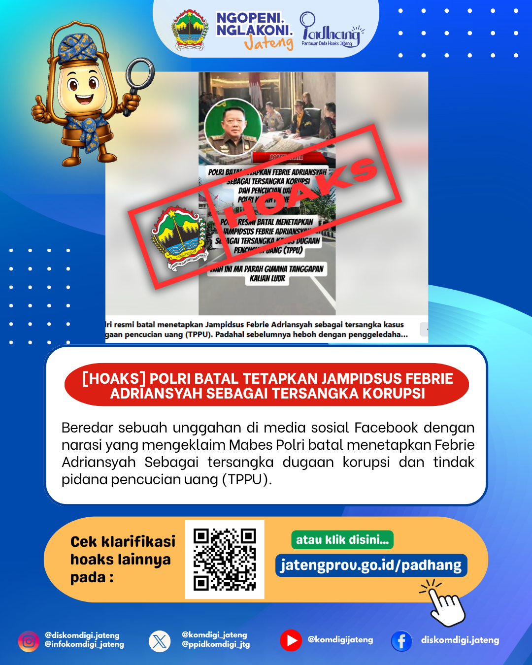 Isu Hoaks & Disinformasi 14 Juli 2026 Grafis