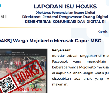 Isu Hoaks & Disinformasi 16 Juli 2026