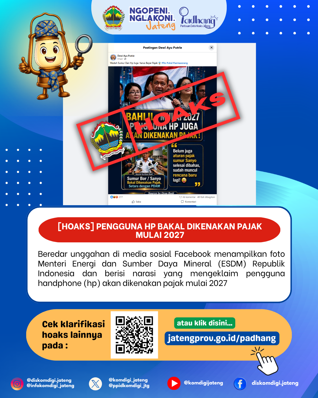 Isu Hoaks & Disinformasi 22 Juli 2026 Grafis