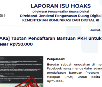 Isu Hoaks & Disinformasi 24 Juli 2026