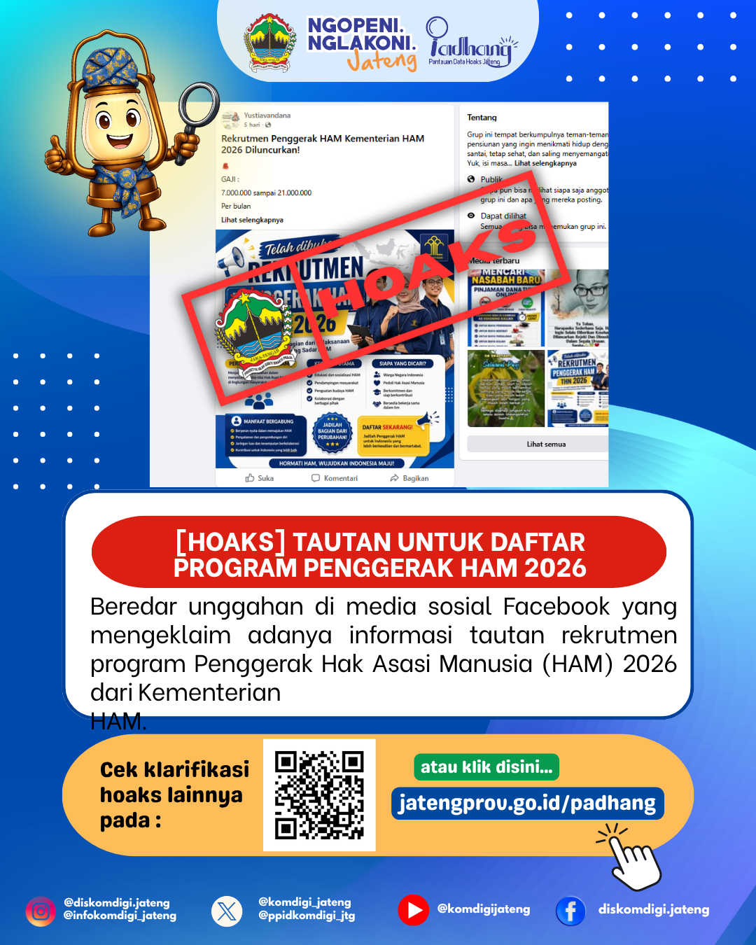 Isu Hoaks & Disinformasi 27 Juli 2026 Grafis