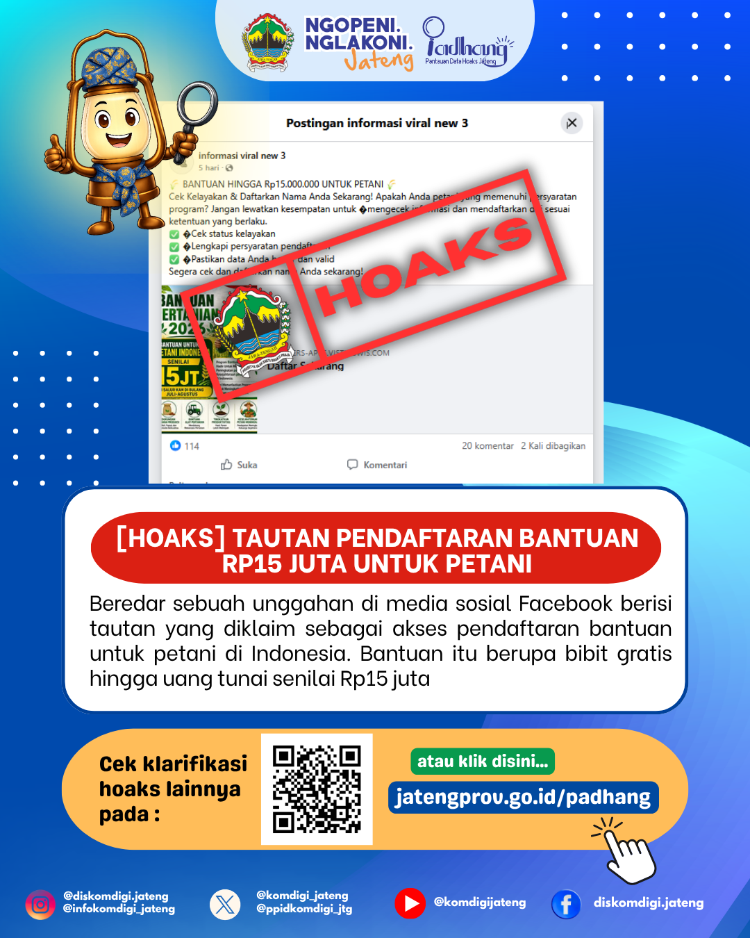 Isu Hoaks & Disinformasi 28 Juli 2026 Grafis