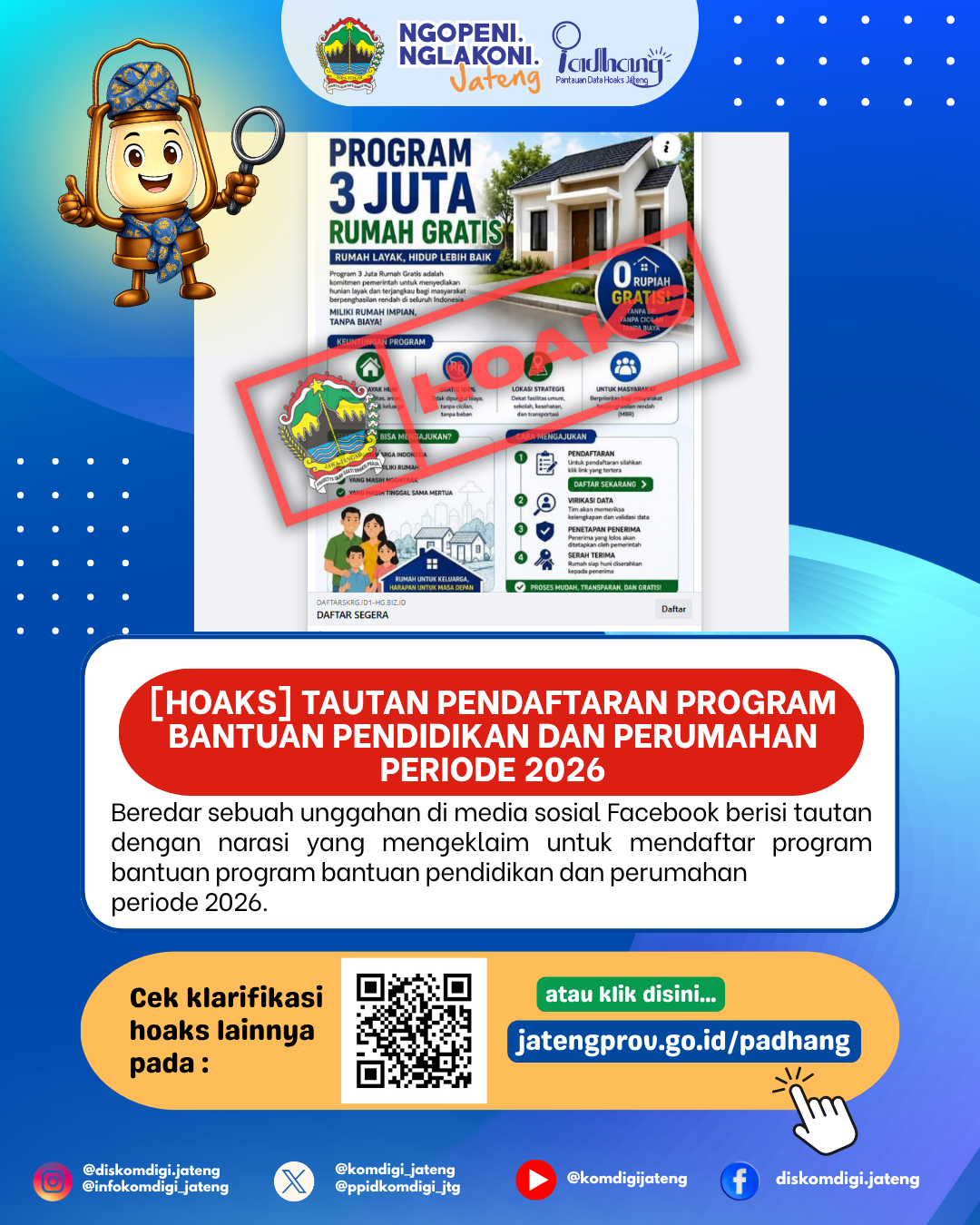 Isu Hoaks & Disinformasi 30 Juli 2026 Grafis