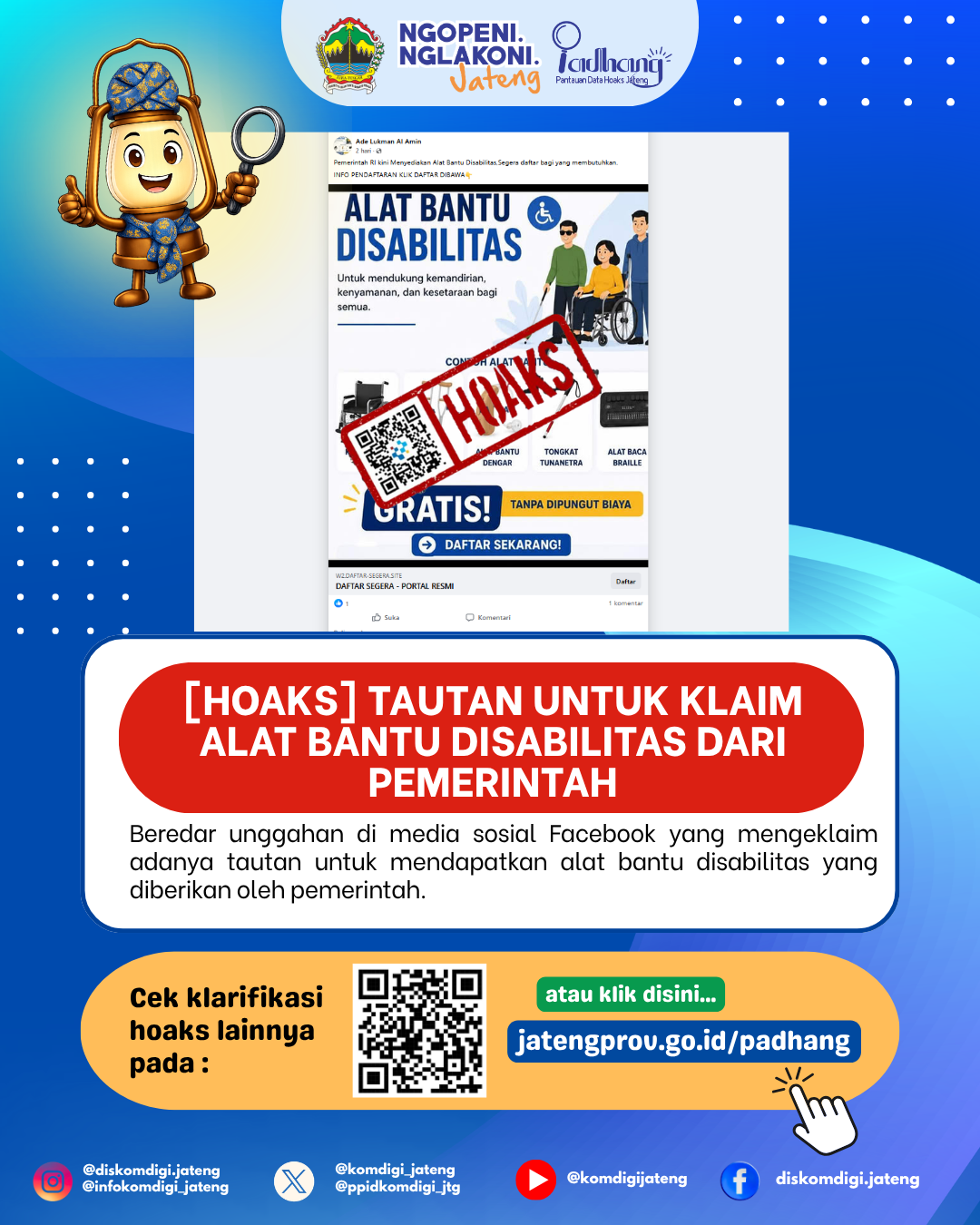 Isu Hoaks & Disinformasi 30 Juni 2026 Grafis