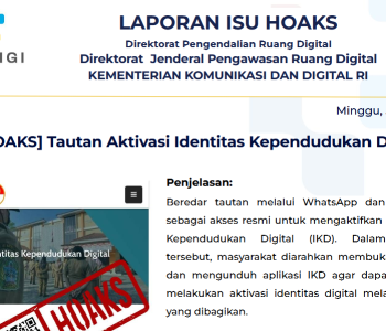 Isu Hoaks & Disinformasi 5 Juli 2026
