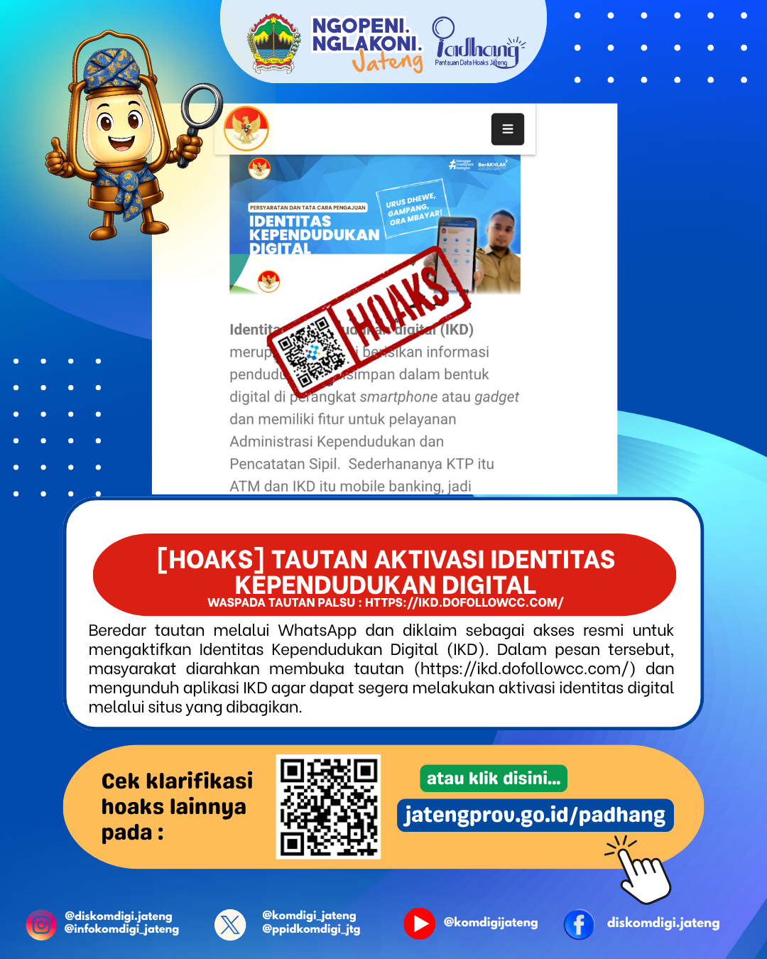 Isu Hoaks & Disinformasi 5 Juli 2026 Grafis