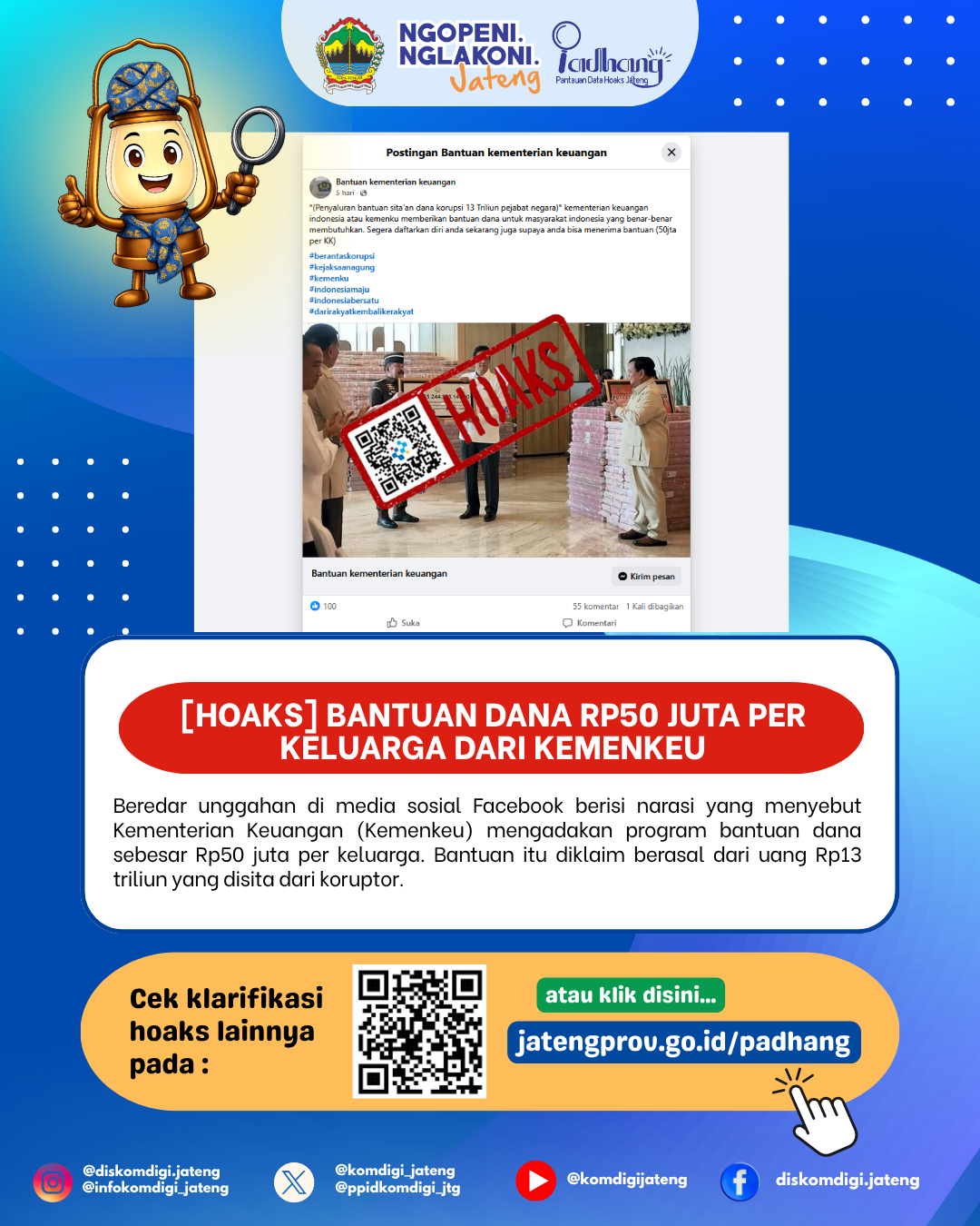 Isu Hoaks & Disinformasi 6 Juli 2026 Grafis