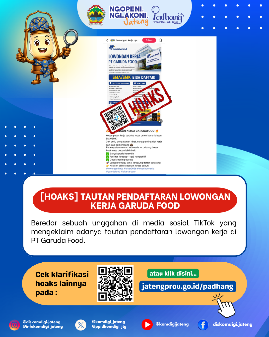 Isu Hoaks & Disinformasi 7 Juli 2026 Grafis
