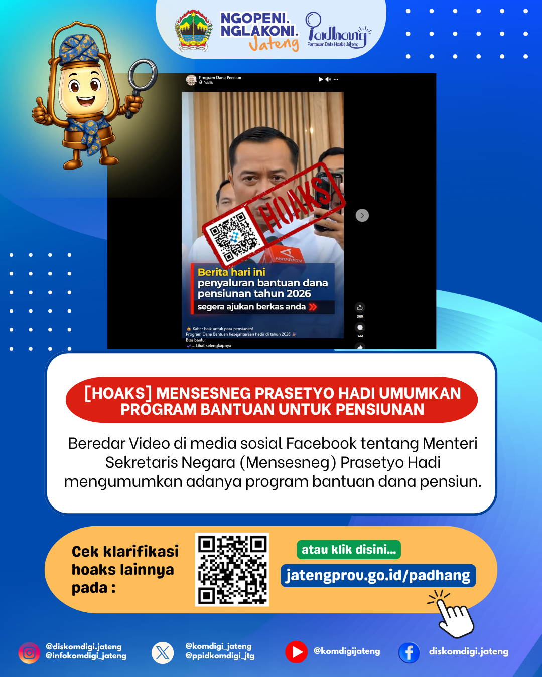 Isu Hoaks & Disinformasi 8 Juli 2026 Grafis